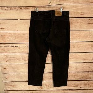Levi’s 505 Jeans Men Size W 38 L 30 Black